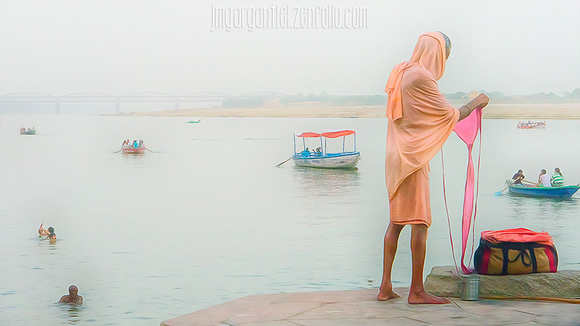 Early morning in Varanasi