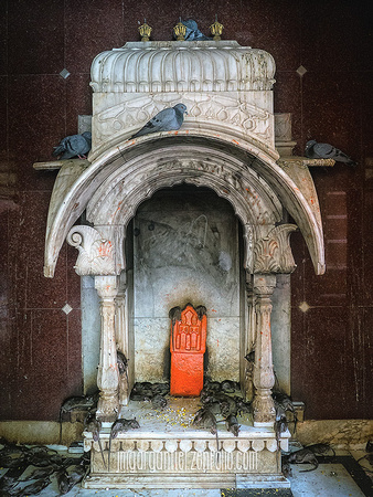 Deshnok temple: detail